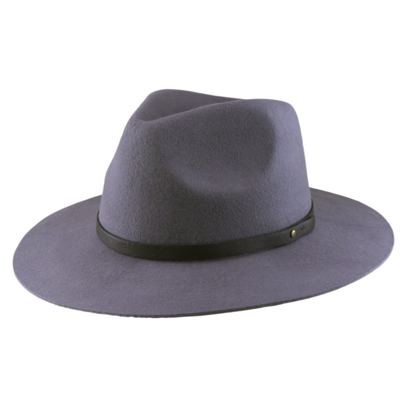 No. 829 Wool Felt Rancher Fedora with Slim Band