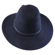 No. 1070 Woolen Felt Western Fedora Hat with Silver-Studded Band