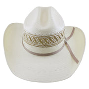 No. 1151 Paper Straw Cowboy Hat with Diamond Vented Crown