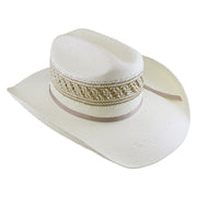 No. 1151 Paper Straw Cowboy Hat with Diamond Vented Crown