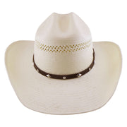 No. 1177 Paper Straw Cowboy Hat with Studded Hat Band