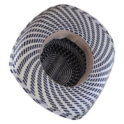 No. 1182 Paper Straw Cowboy Hat with Geometric Weave
