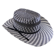 No. 1182 Paper Straw Cowboy Hat with Geometric Weave