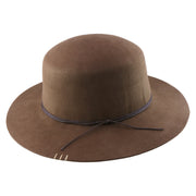 No. 1208 Woolen Felt Round-Crown Rancher Hat with Cord Band
