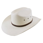 No. 1230 Paper Straw Cowboy Hat with Stitched Hat Band