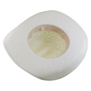 No. 1240 Paper Straw Cowboy Hat with Diamond Vent Weave