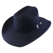 No. 1260 Black Woolen Felt Cowboy Hat with Belt