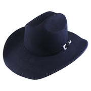 No. 1260 Black Woolen Felt Cowboy Hat with Belt