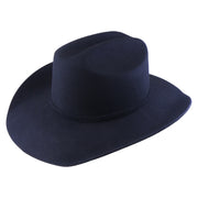No. 1260 Black Woolen Felt Cowboy Hat with Belt