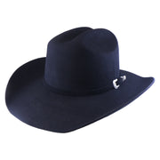 No. 1260 Black Woolen Felt Cowboy Hat with Belt
