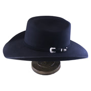 No. 1260 Black Woolen Felt Cowboy Hat with Belt