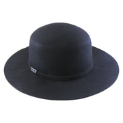 No. 1263 Woolen Felt Round-Crown Rancher Hat with Tonal Felt Band