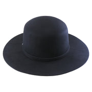 No. 1263 Woolen Felt Round-Crown Rancher Hat with Tonal Felt Band