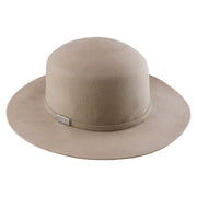No. 1263 Woolen Felt Round-Crown Rancher Hat with Tonal Felt Band