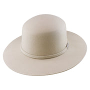 No. 1263 Woolen Felt Round-Crown Rancher Hat with Tonal Felt Band