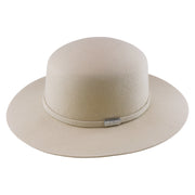 No. 1263 Woolen Felt Round-Crown Rancher Hat with Tonal Felt Band
