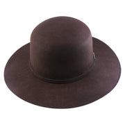 No. 1263 Woolen Felt Round-Crown Rancher Hat with Tonal Felt Band