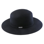 No. 1263 Woolen Felt Round-Crown Rancher Hat with Tonal Felt Band