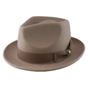 No. 1267 100% Wool Felt Stingy-Brim Fedora