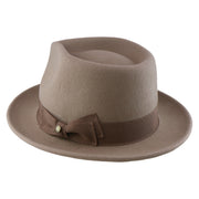 No. 1267 100% Wool Felt Stingy-Brim Fedora