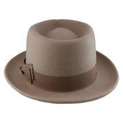 No. 1267 100% Wool Felt Stingy-Brim Fedora
