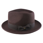 No. 1267 100% Wool Felt Stingy-Brim Fedora