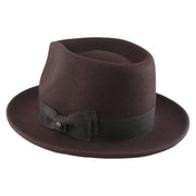 No. 1267 100% Wool Felt Stingy-Brim Fedora