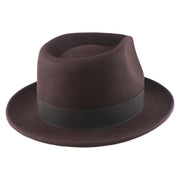 No. 1267 100% Wool Felt Stingy-Brim Fedora
