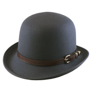 No. 1269 Polyester Felt Bowler Hat with Buckle Band