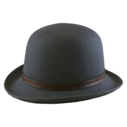 No. 1269 Polyester Felt Bowler Hat with Buckle Band