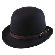 No. 1269 Polyester Felt Bowler Hat with Buckle Band