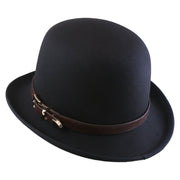 No. 1269 Polyester Felt Bowler Hat with Buckle Band