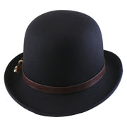No. 1269 Polyester Felt Bowler Hat with Buckle Band