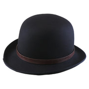No. 1269 Polyester Felt Bowler Hat with Buckle Band