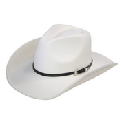 No. 588 Wide-Brim Cowboy Hat with Buckle Band