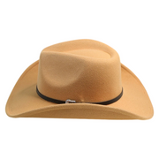 No. 588 Wide-Brim Cowboy Hat with Buckle Band