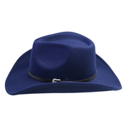No. 588 Wide-Brim Cowboy Hat with Buckle Band