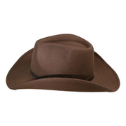 No. 588 Wide-Brim Cowboy Hat with Buckle Band