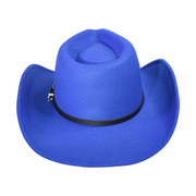 No. 588 Wide-Brim Cowboy Hat with Buckle Band