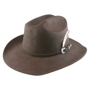 No. 1169 Woolen Felt Cowboy Hat with Metal Feather