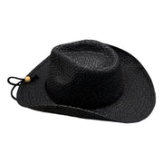 No. 206 Paper Straw Cowboy Hat with Braided Cord Band