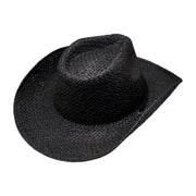No. 206 Paper Straw Cowboy Hat with Braided Cord Band