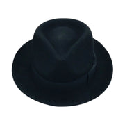 No. 372 Wool Felt Fedora Hat with Grosgrain Band