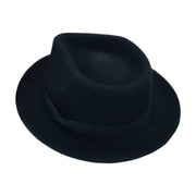 No. 372 Wool Felt Fedora Hat with Grosgrain Band