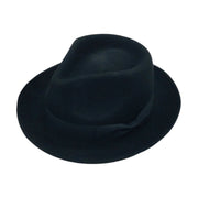 No. 372 Wool Felt Fedora Hat with Grosgrain Band
