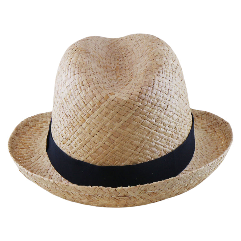 Korean Style Natural Raffia Straw Hat Handwoven Sun Hat Summer Beach Vacation UV Protection Wide Brim Wholesale