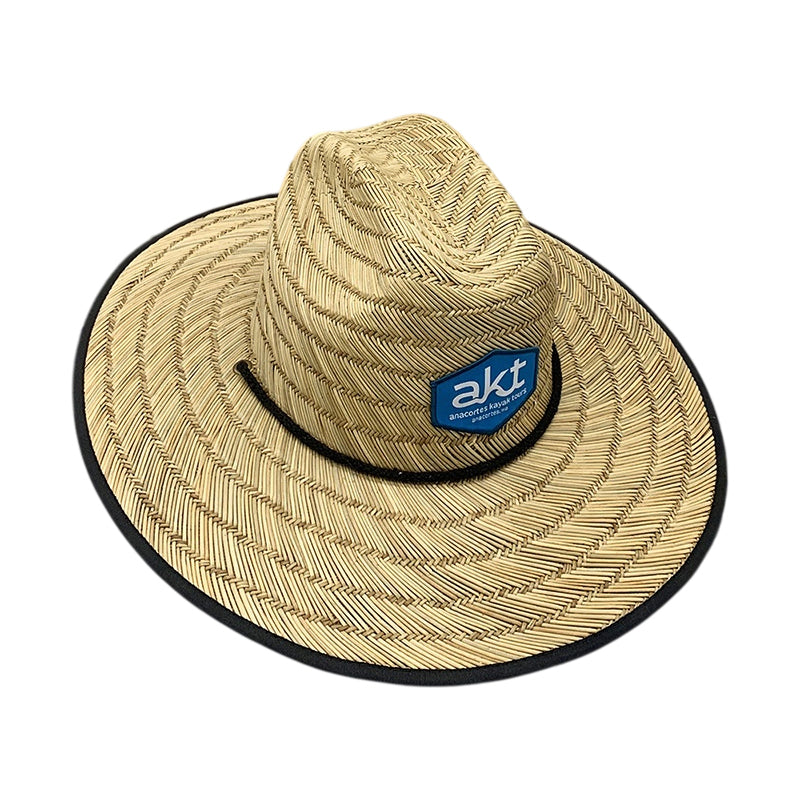 No. 490 Mat Grass Lifeguard Hat with Customizable Logo and Underbrim