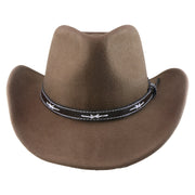 No. 614 100% Wool Felt Western Cowboy Hat