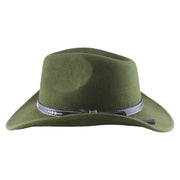 No. 614 100% Wool Felt Western Cowboy Hat