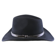 No. 614 100% Wool Felt Western Cowboy Hat